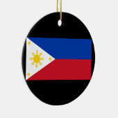 Vlag van de Filipijnen Keramisch Ornament (Rechts)
