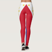 Vlag van de Filipijnen Leggings (Achterkant)