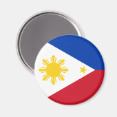 Vlag van de Filipijnen Magneet (Voorkant / Achterkant)