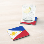 Vlag van de Filipijnen Onderzetter (Rechterzijde)