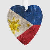  vlag van de Filipijnen Ornament (voorkant)