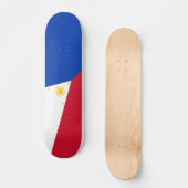 Vlag van de Filipijnen Persoonlijk Skateboard (Voorkant)