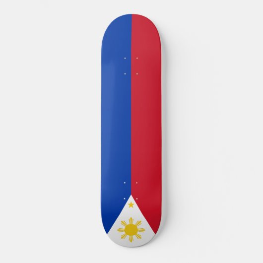 Vlag van de Filipijnen Persoonlijk Skateboard (Voorkant)