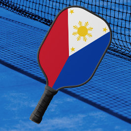 Vlag van de Filipijnen Pinoy Pride Filipino Pickleball Paddle
