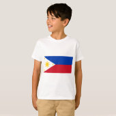 Vlag van de Filipijnen T-shirt (Voorkant volledig)