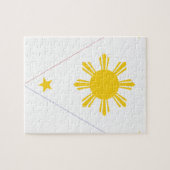 Vlag van de Filipijnen - Tatlong Bituin te Isang Legpuzzel (Horizontaal)