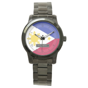 Vlag van de fillipinen horloge