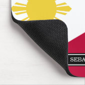 Vlag van de fillipinen muismat (Hoek)