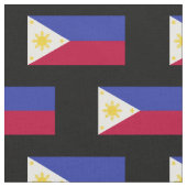 Vlag van de fillipinen stof (Close Up)