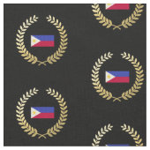 Vlag van de fillipinen stof (Close Up)