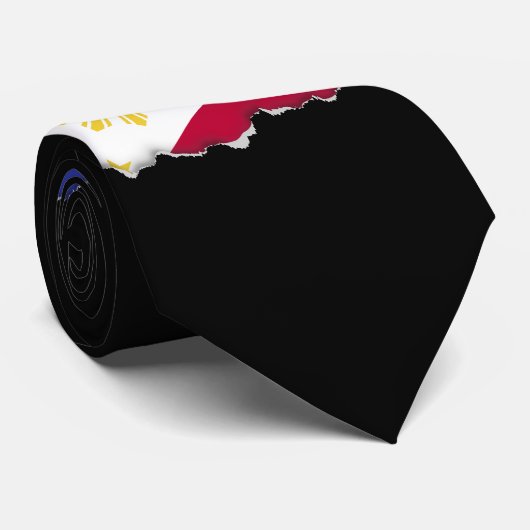 Vlag van de fillipinen stropdas (Opgerold)