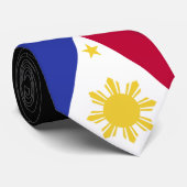 Vlag van de fillipinen stropdas (Opgerold)