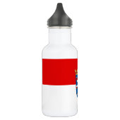 Vlag van de fles met heesse-water (Links)