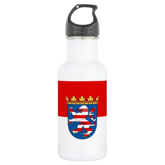Vlag van de fles met heesse-water (Voorkant)
