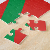 Vlag van de foto van Baskenland Puzzle Legpuzzel (Zijkant)
