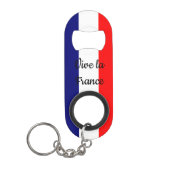 Vlag van de Franse flessenopener Beauful Mini Flessenopener (Voorkant)