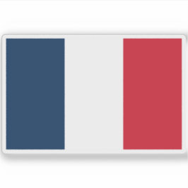 Vlag van de Franse Republiek (Frankrijk) Sticker
