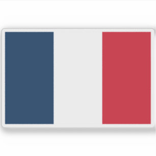 Vlag van de Franse Republiek (Frankrijk) Sticker