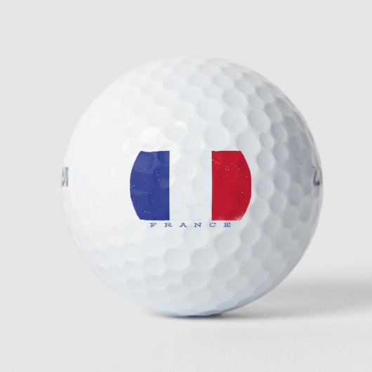 Vlag van de Franse Republiek Golfballen (Voorkant)