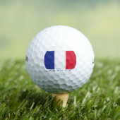 Vlag van de Franse Republiek Golfballen (Insitu Shirt)