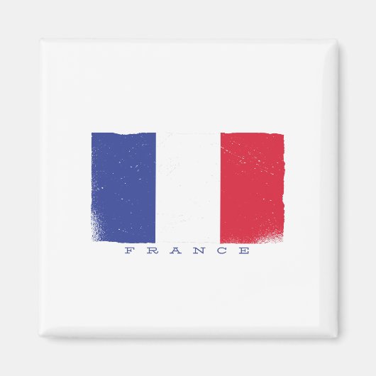 Vlag van de Franse Republiek Magneet (Voorkant)