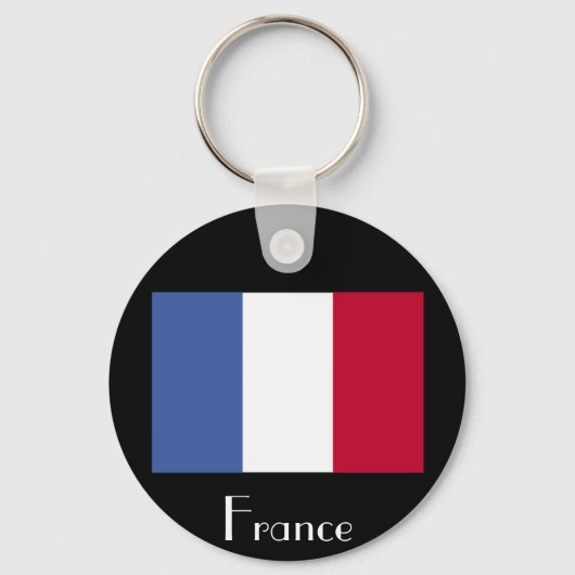 Vlag van de Franse Sleutelhanger (Voorkant)