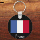 Vlag van de Franse Sleutelhanger (Voorkant)