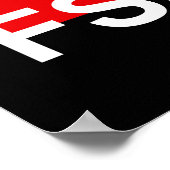 Vlag van de FSLN Poster (Hoek)