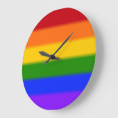 Vlag van de Gay Pride Grote Klok (Hoek)