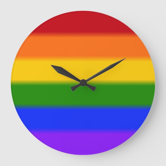 Vlag van de Gay Pride Grote Klok (Voorkant)