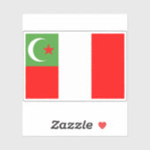 Vlag van de Geconfedereerde Staten van Amerika voo Sticker (Vel)