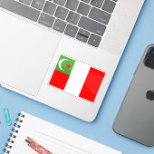 Vlag van de Geconfedereerde Staten van Amerika voo Sticker (Laptop met iPhone)