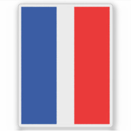 Vlag van de gemeente Schaan, Liechtenstein Sticker