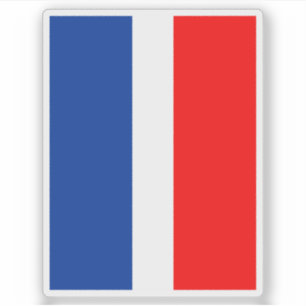 Vlag van de gemeente Schaan, Liechtenstein Sticker