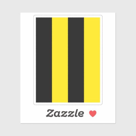 Vlag van de gemeente Schellenberg, Liechtenstein Sticker (Vel)