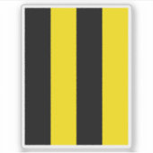 Vlag van de gemeente Schellenberg, Liechtenstein Sticker (Voorkant)