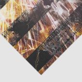 Vlag van de graafmachine tissuepapier (Detail)