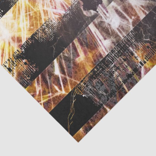 Vlag van de graafmachine tissuepapier (Detail)