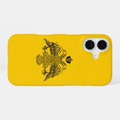 Vlag van de Grieks-Orthodoxe Kerk iPhone 16 Hoesje (Achterkant horizontaal)