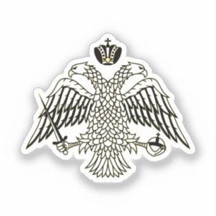 Vlag van de Grieks-Orthodoxe Kerk Sticker