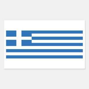 Vlag van de Griekse sticker
