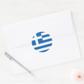 Vlag van de Griekse sticker (Envelop)