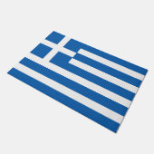 Vlag van de Griekse vlag Deurmat (Schuin)