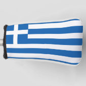 Vlag van de Griekse vlag Golfheadcover (Voorkant)
