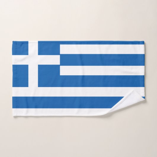 Vlag van de Griekse vlag Handdoek (Handdoek)