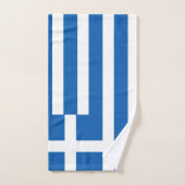 Vlag van de Griekse vlag Handdoek (Handdoek)