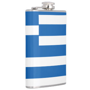 Vlag van de Griekse vlag Heupfles