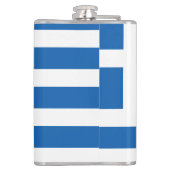 Vlag van de Griekse vlag Heupfles (Achterkant)
