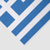 Vlag van de Griekse vlag Tissuepapier (Detail)