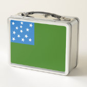 Vlag van de groene bergboeien (Achterkant)